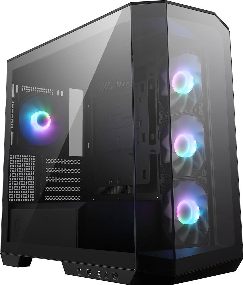 Obudowa MSI MAG Pano M100R PZ ARGB czarna