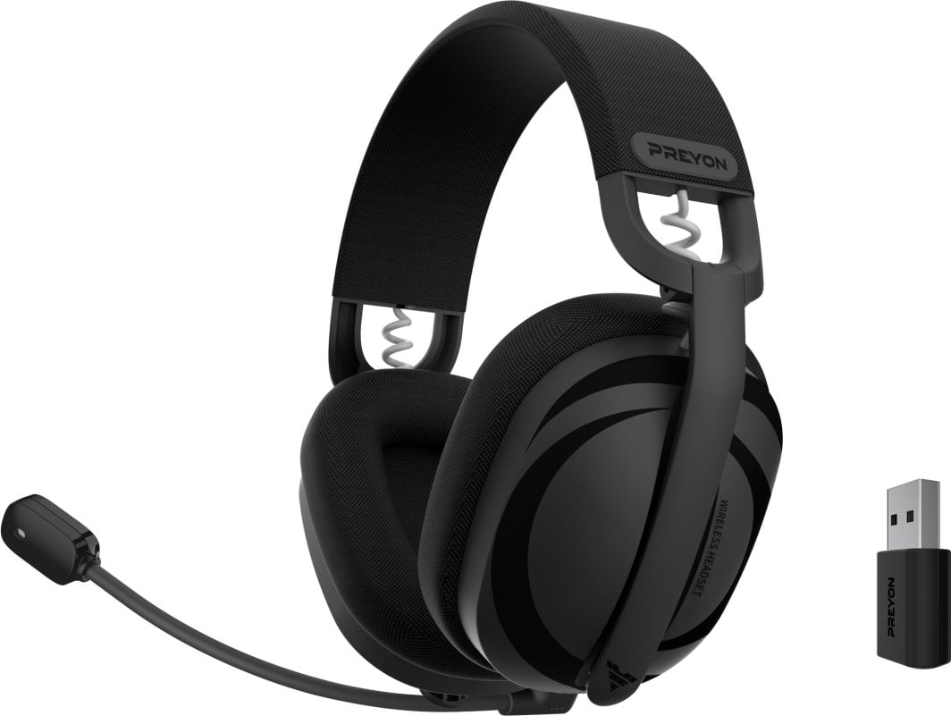 Słuchawki PREYON Tornado Fly Czarne