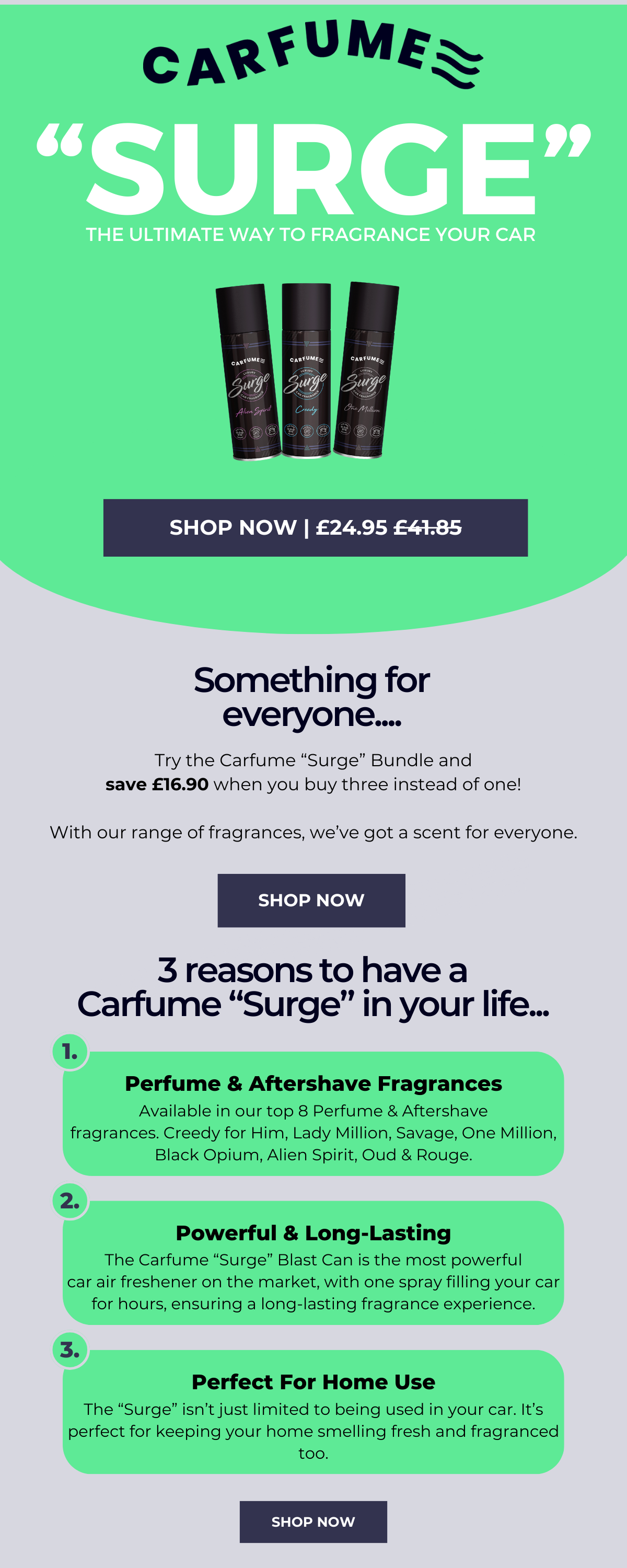 THE ULTIMATE WAY TO FRAGRANCE YOUR CAR 🚘 Carfume UK