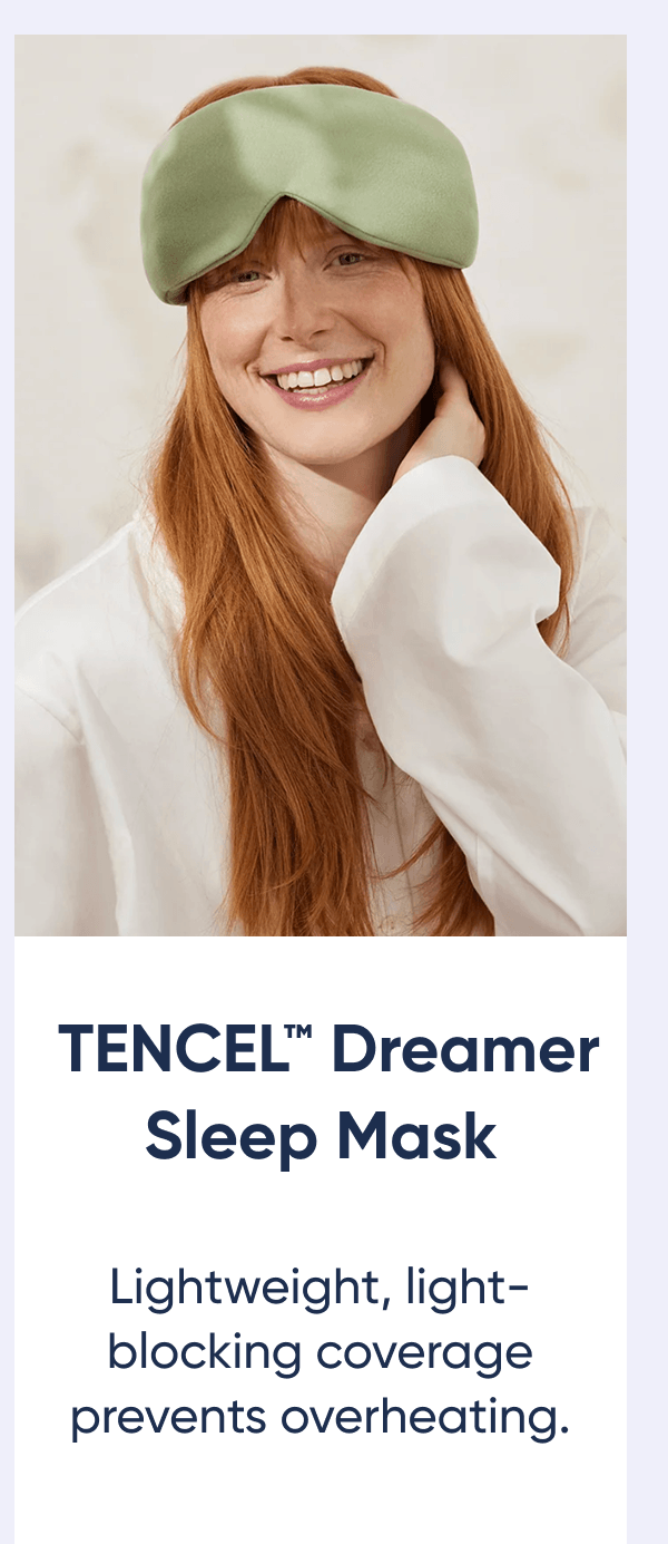 Tree Dreamer Sleep Mask | Lightweight, light-blocking coverage prevent overheating