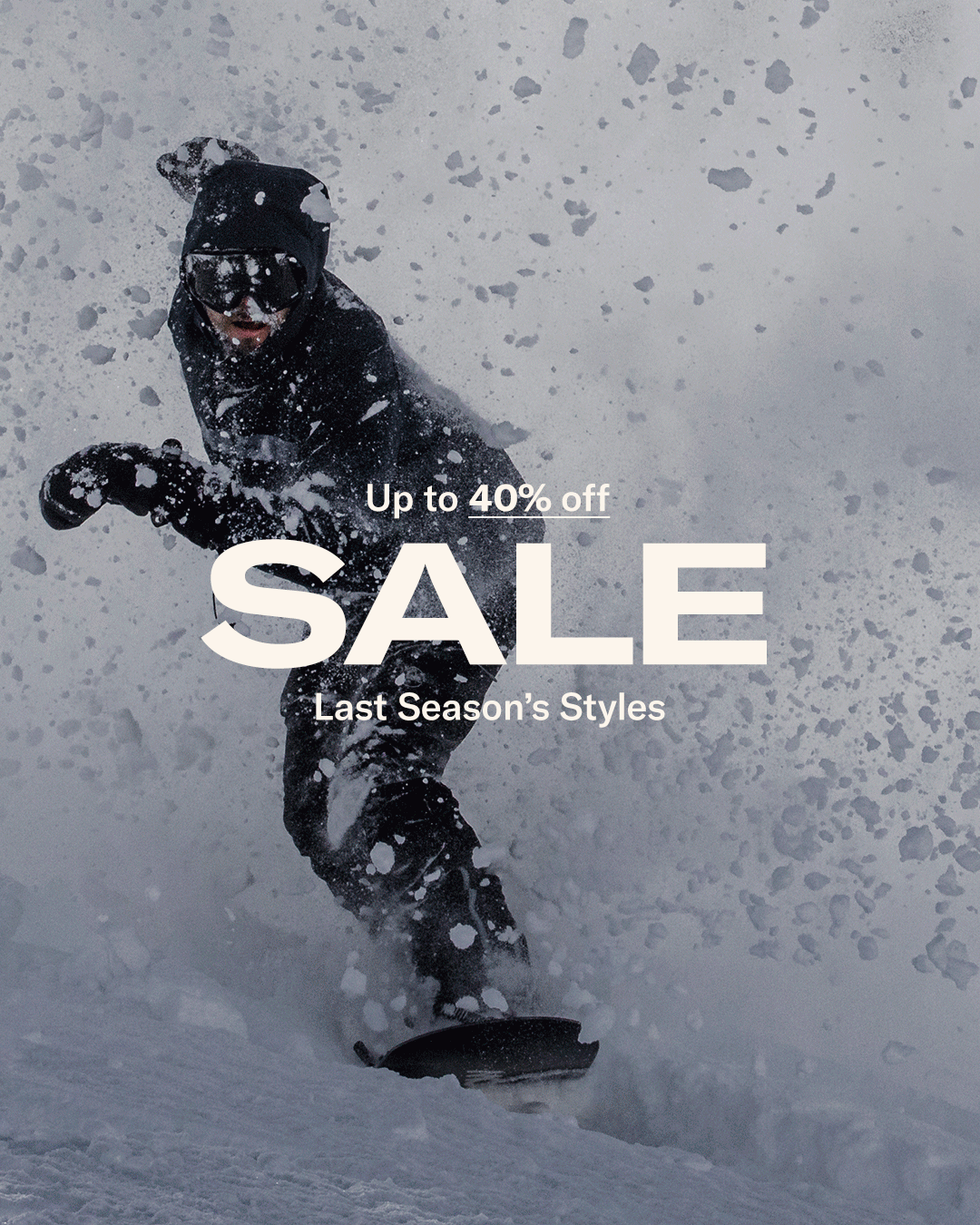 Up to 40% off sitewide