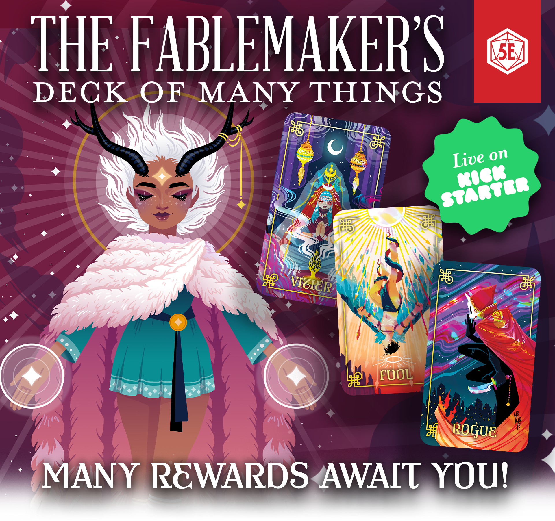 The Fablemaker's Deck of Many Things