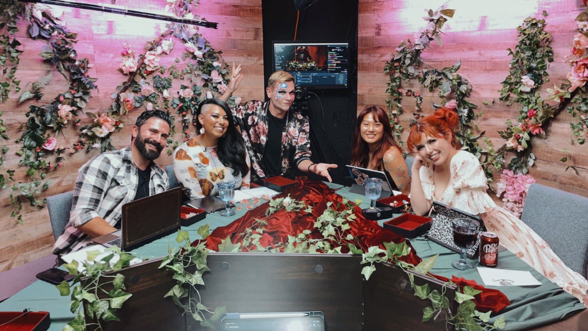 Pixel Circus Does Floral Dragons!