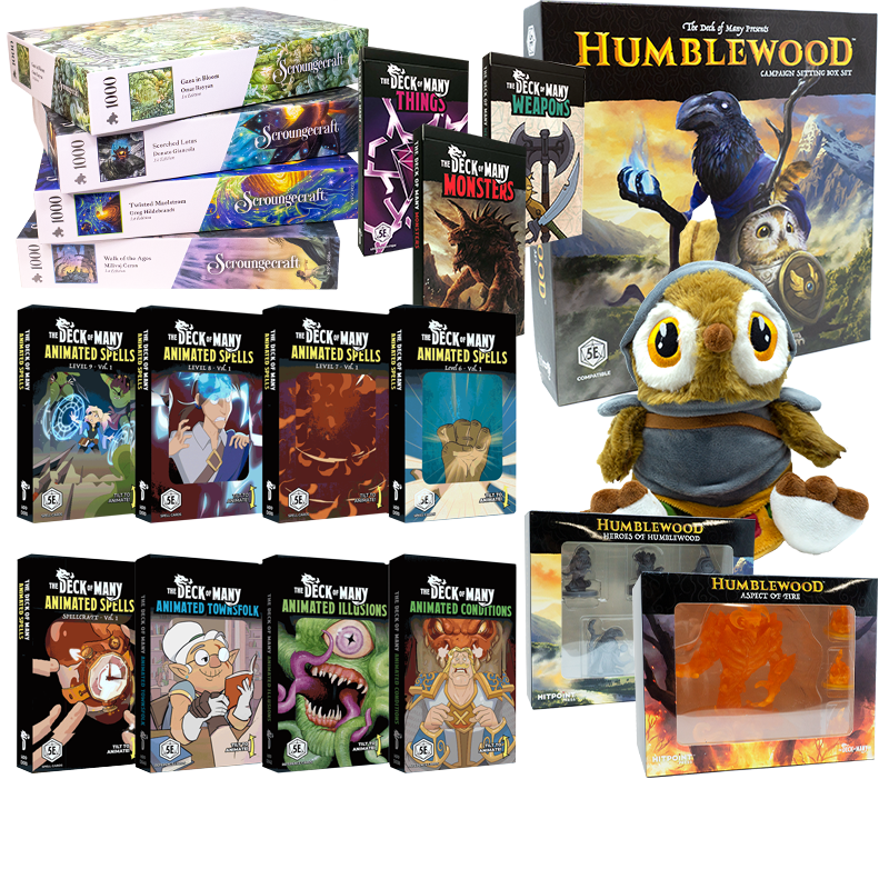 Settings, supplements, puzzles & more!