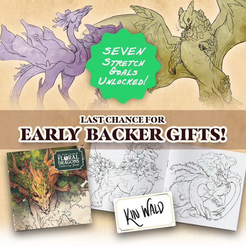 The Field Guide to Floral Dragons - NOW LIVE!