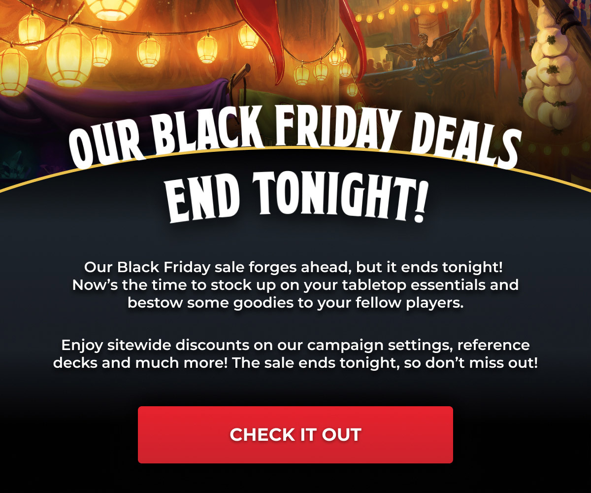 Black Friday is Now Live!