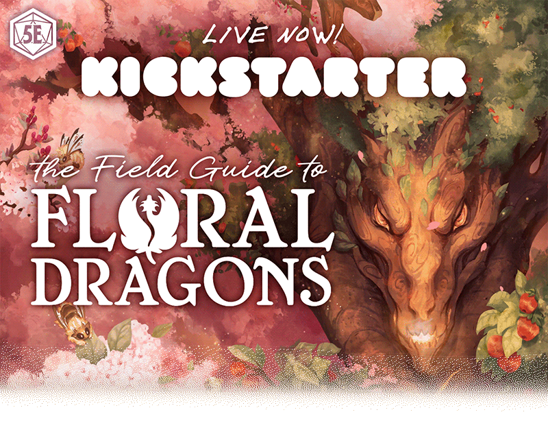 The Field Guide to Floral Dragons - NOW LIVE!