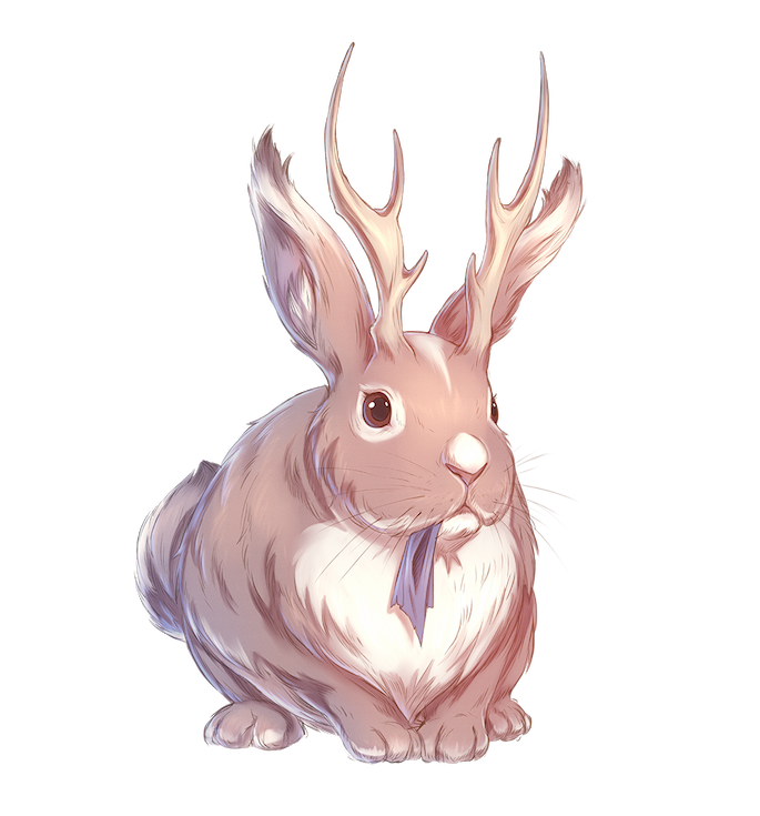 A Jackalope Familiar