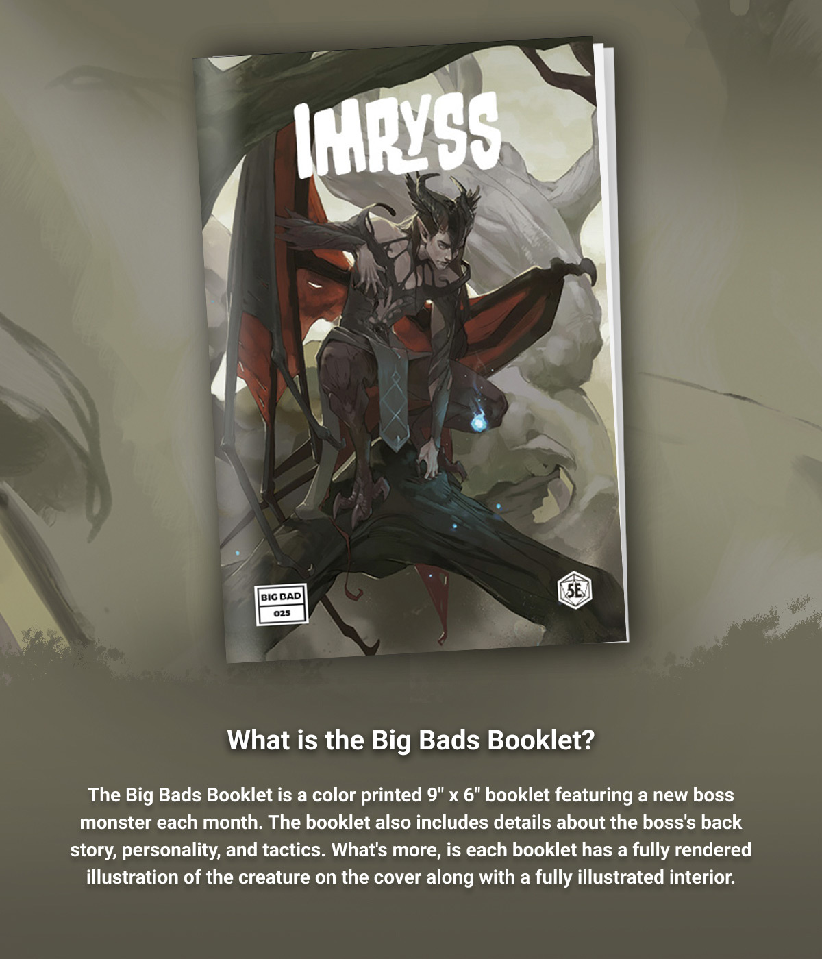 What is the Big Bads Booklet?
