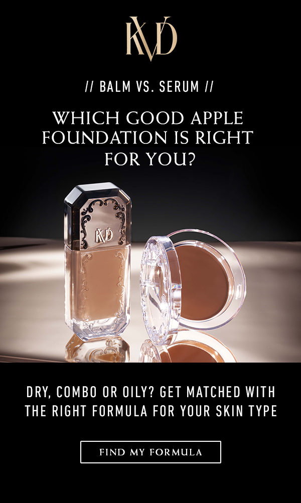 Which Good Apple Foundation is right for you? Kat Von D Beauty