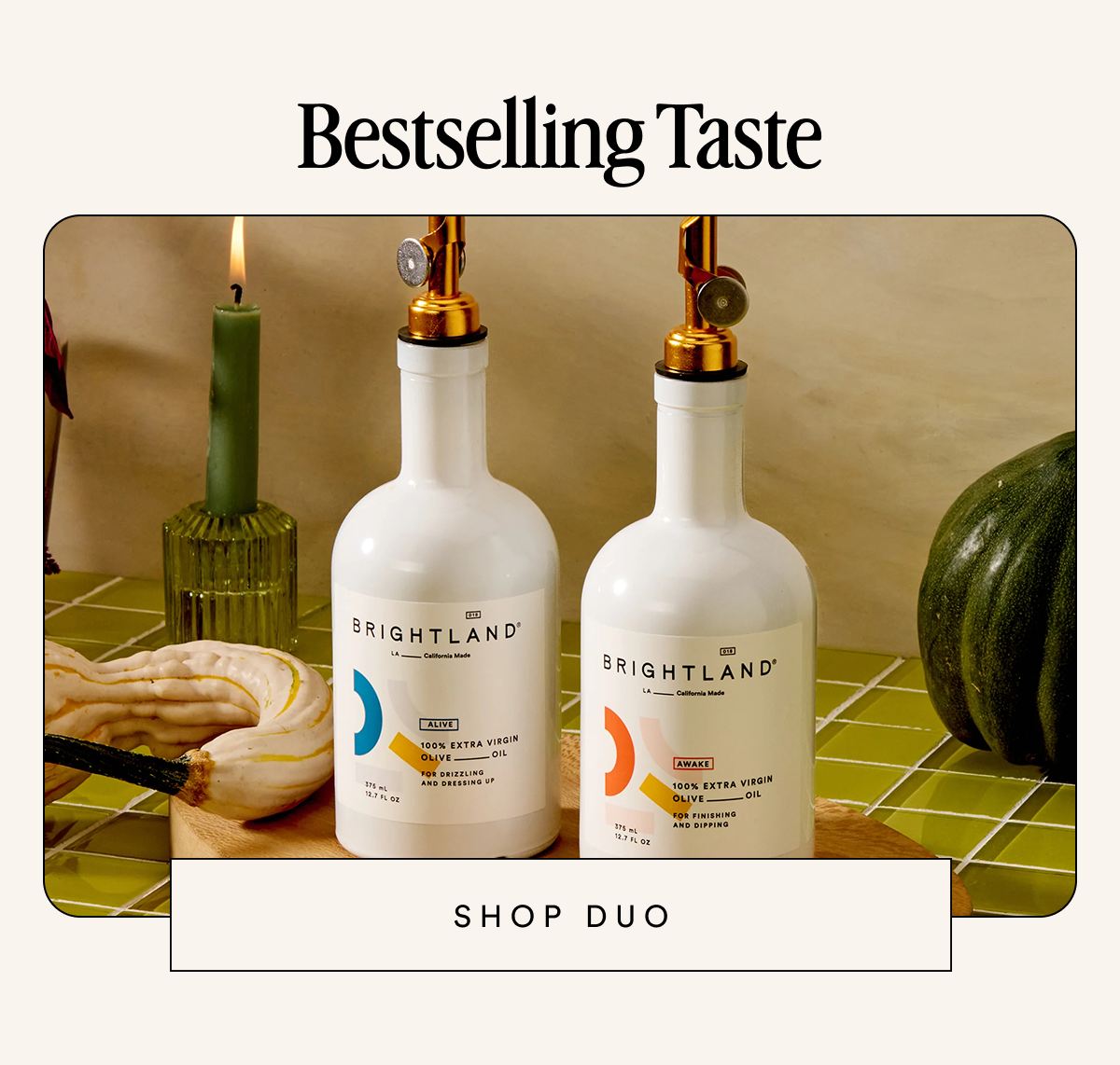 Bestselling Taste shop duo