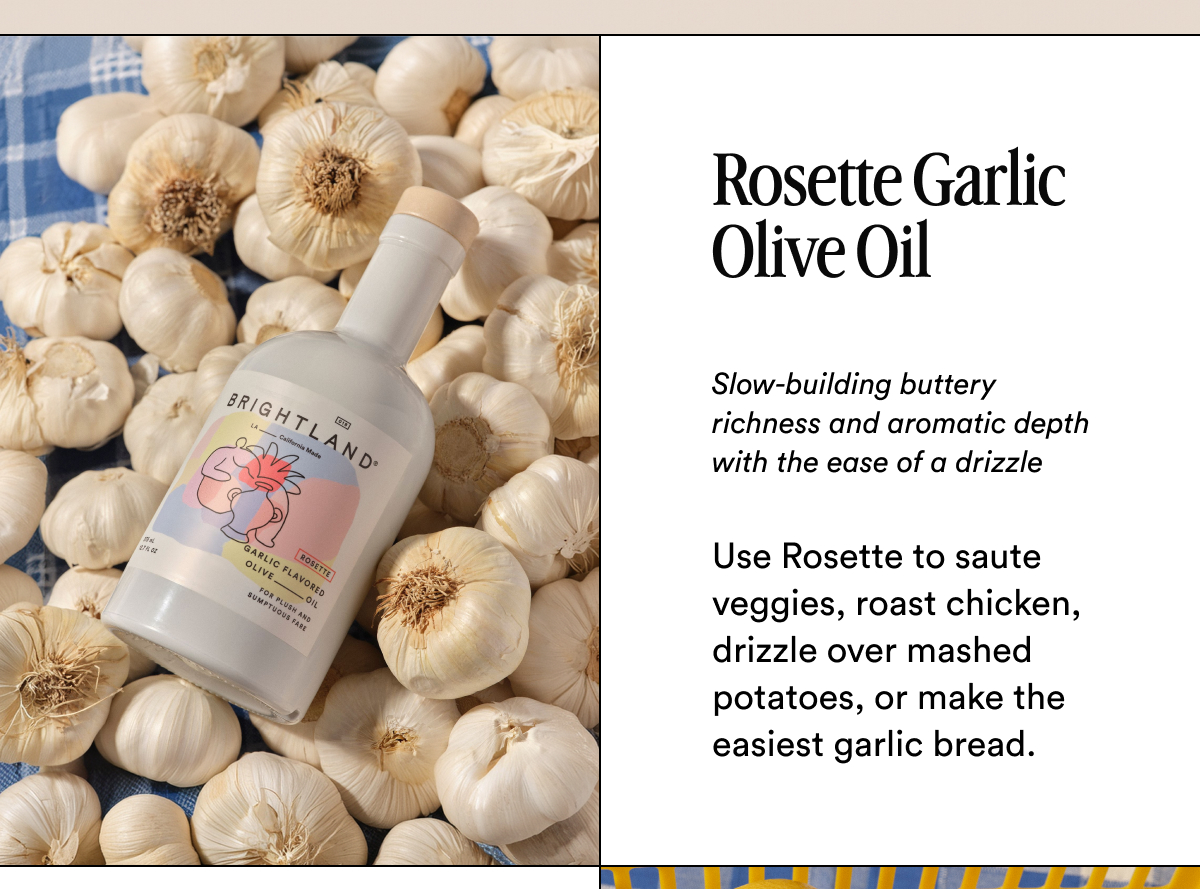 Rosette Garlic Olive Oil