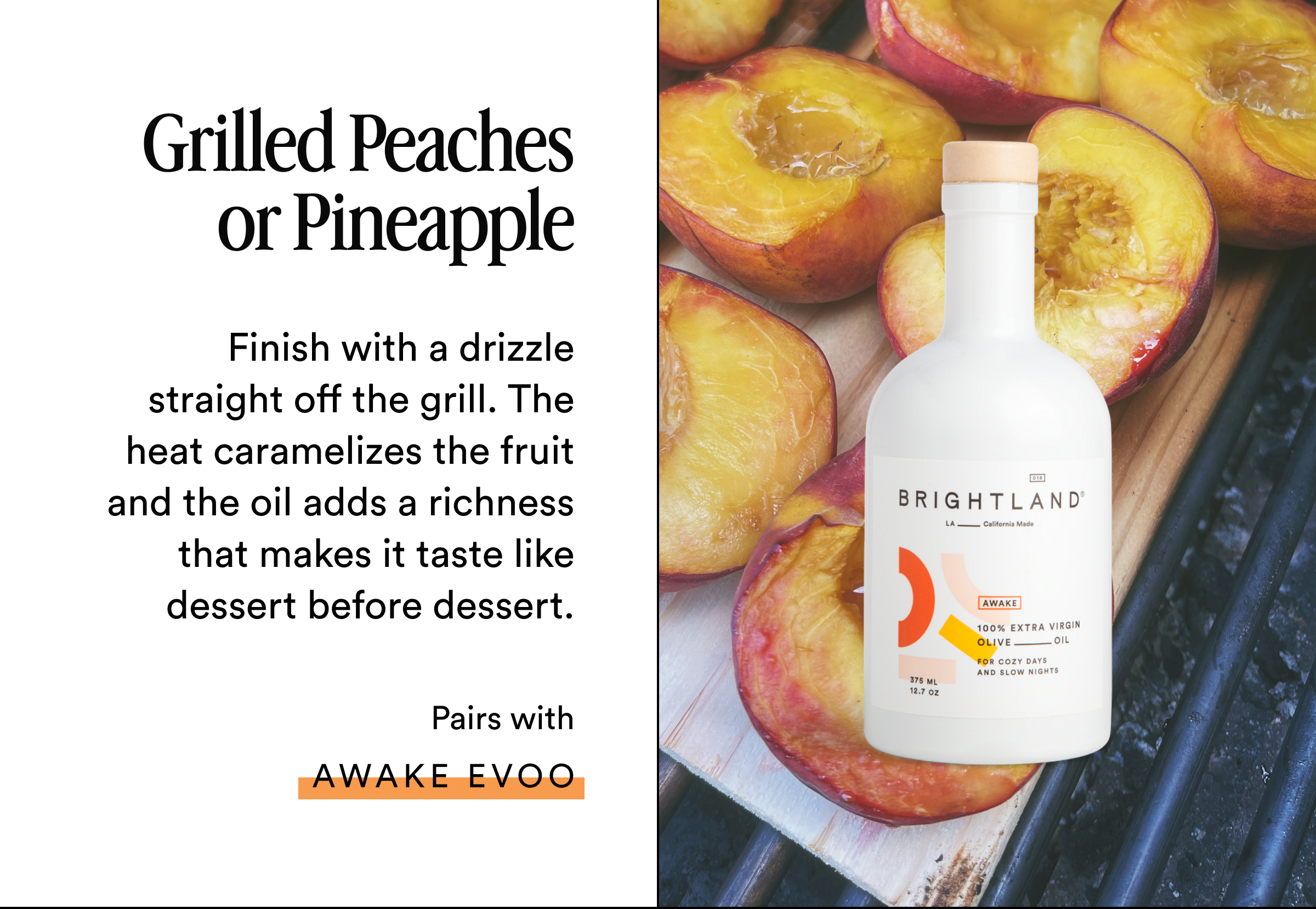 Grilled Peaches or Pineapple