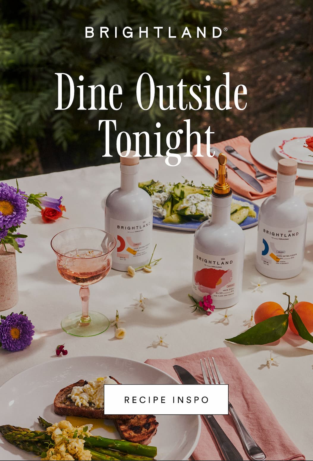 Dine Outside Tonight. Find Recipe Inspo