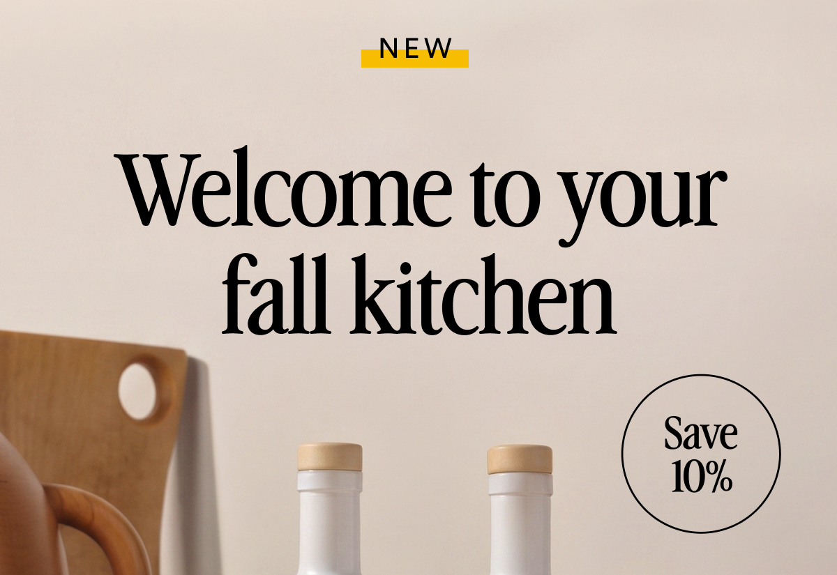 Welcome to your fall kitchen