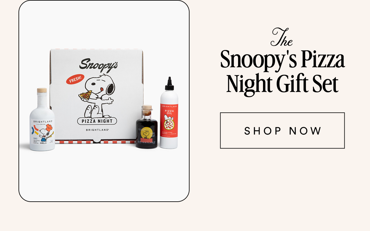 The Snoopy's Pizza Night Gift Set SHOP NOW