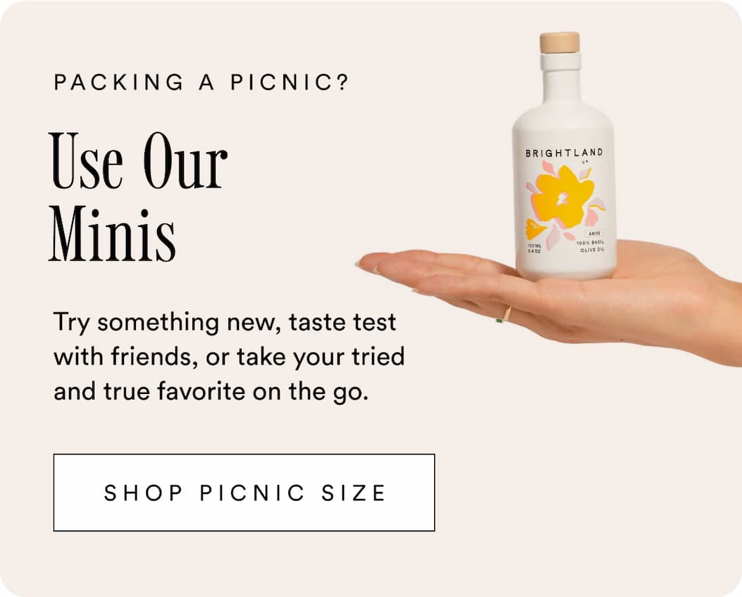 Packing a picnic? Use our minis. Try something new, taste test with friends, or take your tried and true favorite on the go. Shop Picnic Size.