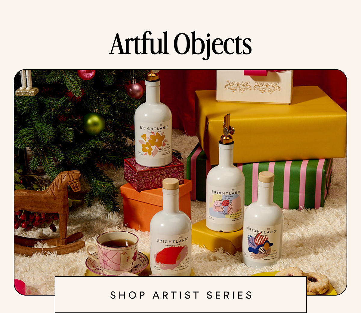 Artful Objects shop artist series