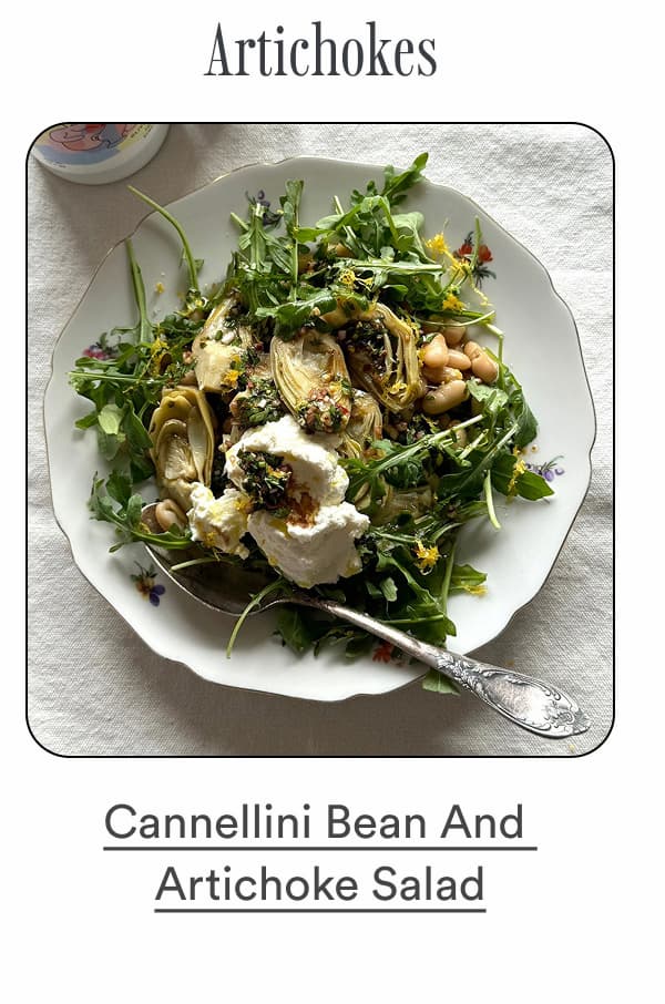 Artichokes - Cannellini Bean and Artichoke Salad