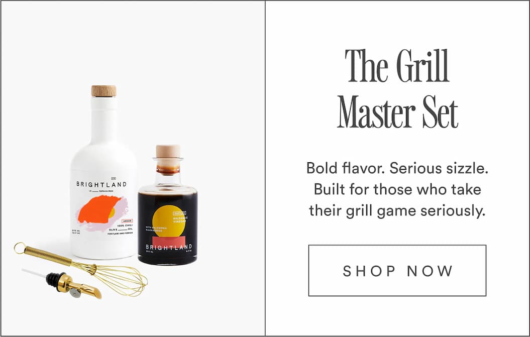 The Grill Master Set. Bold flavor. Serious sizzle. Built for those who take their grill game seriously.