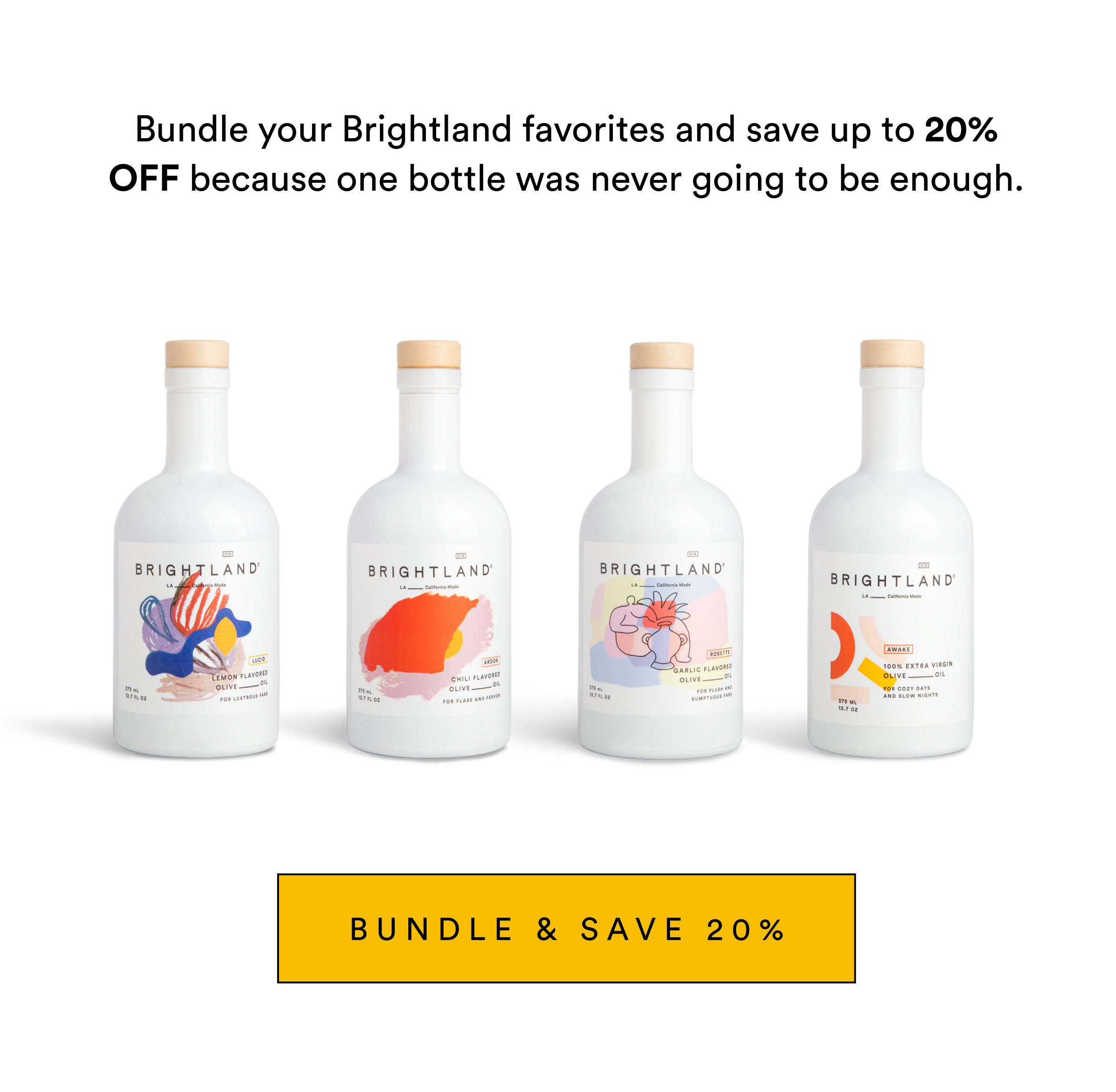 Bund your Brightland favorites and save up to 20% OFF