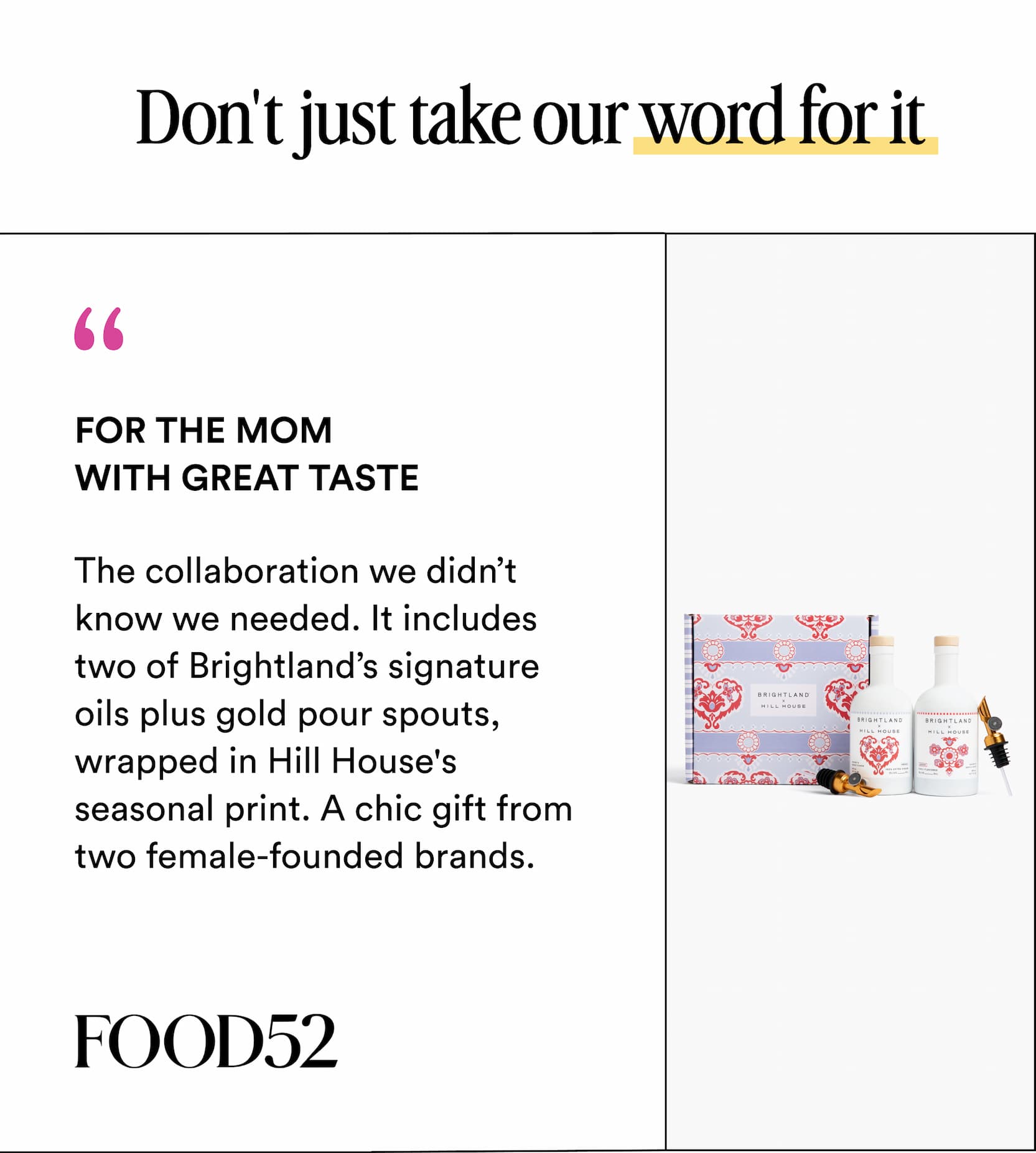 Don't just take our word for it.