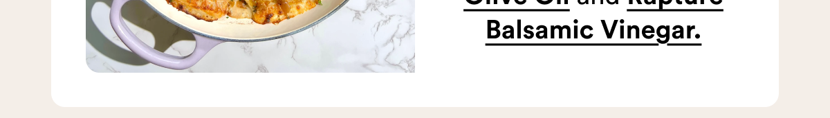 The lasagna you didn’t know you needed, featuring Ardor Chili Olive Oil and Rapture Balsamic Vinegar.