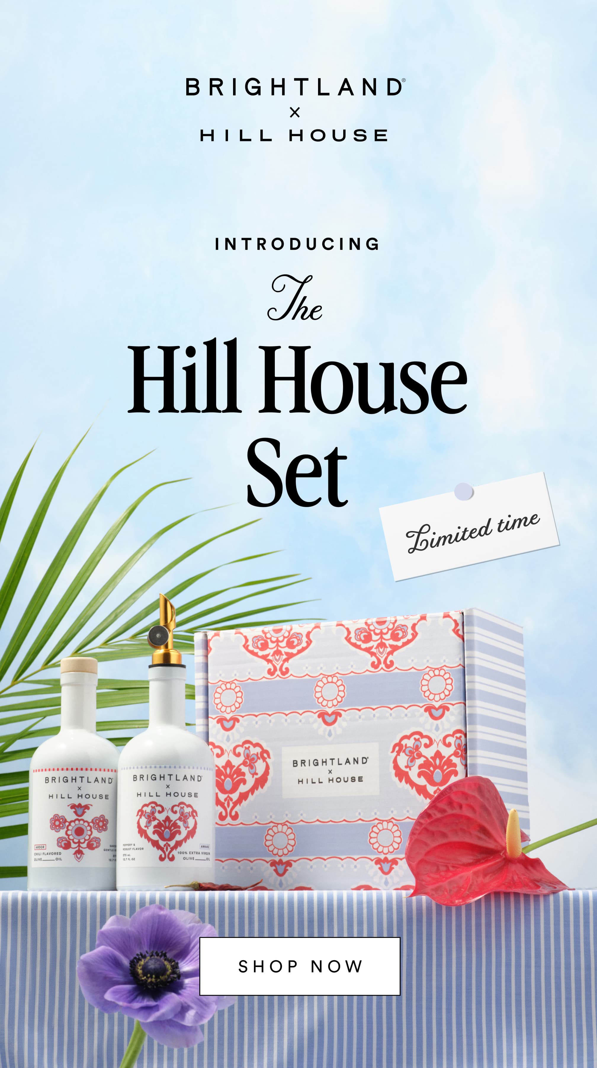 INTRODUCING The Hill House Set  Limited time  Limited time SHOP NOW
