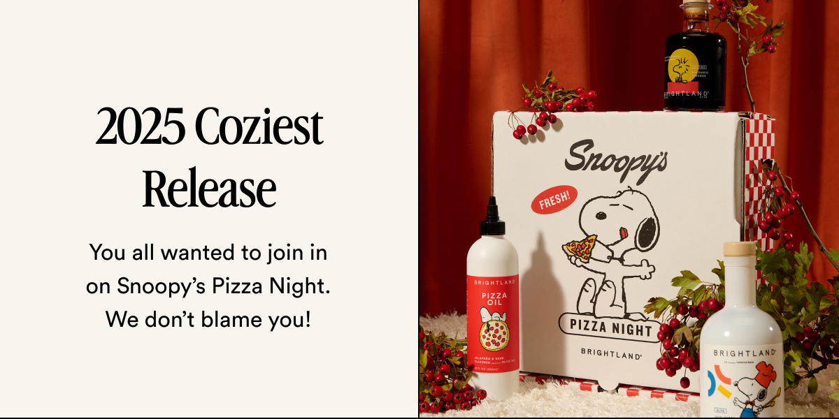 2025 Coziest Release You all wanted to join in on Snoopy’s Pizza Night. We don’t blame you!