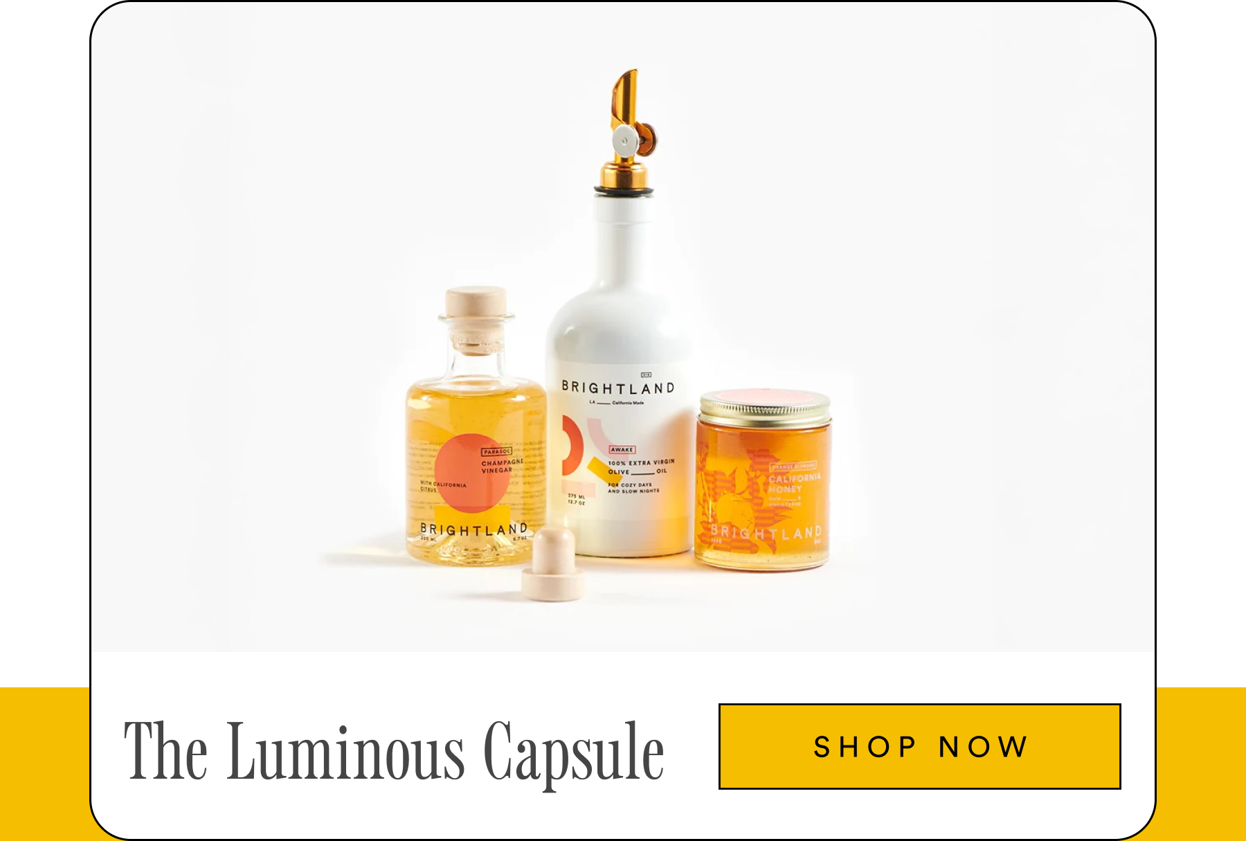 The Luminous Capsule shop now The Luminous Capsule shop now