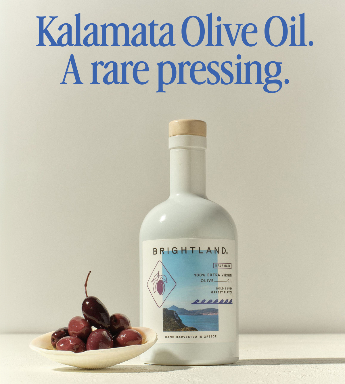 Kalamata Olive Oil. A rare pressing.
