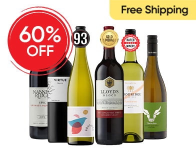 Best of Australian Regions Red & White Mixed – 12 Bottles