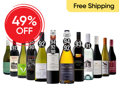 Best of Australian Regions Red & White Mixed – 12 Bottles