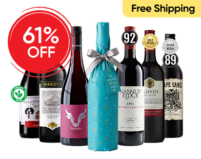Just Wines Birthday Special Red Mix – 12 + 1 FREE Bottles | A Gift to Those Who've Made Us