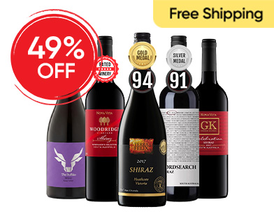 Top Sellers Shiraz Mixed - 12 Bottles