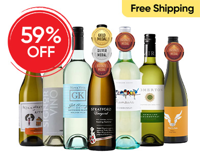 Wondrous White Wine Mixed - 12 Bottles