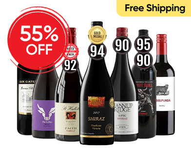 Dazzling Premium Shiraz Mixed - 12 Bottles