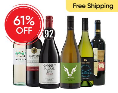 Wonderful Collection Red & White Mixed - 12 Bottles