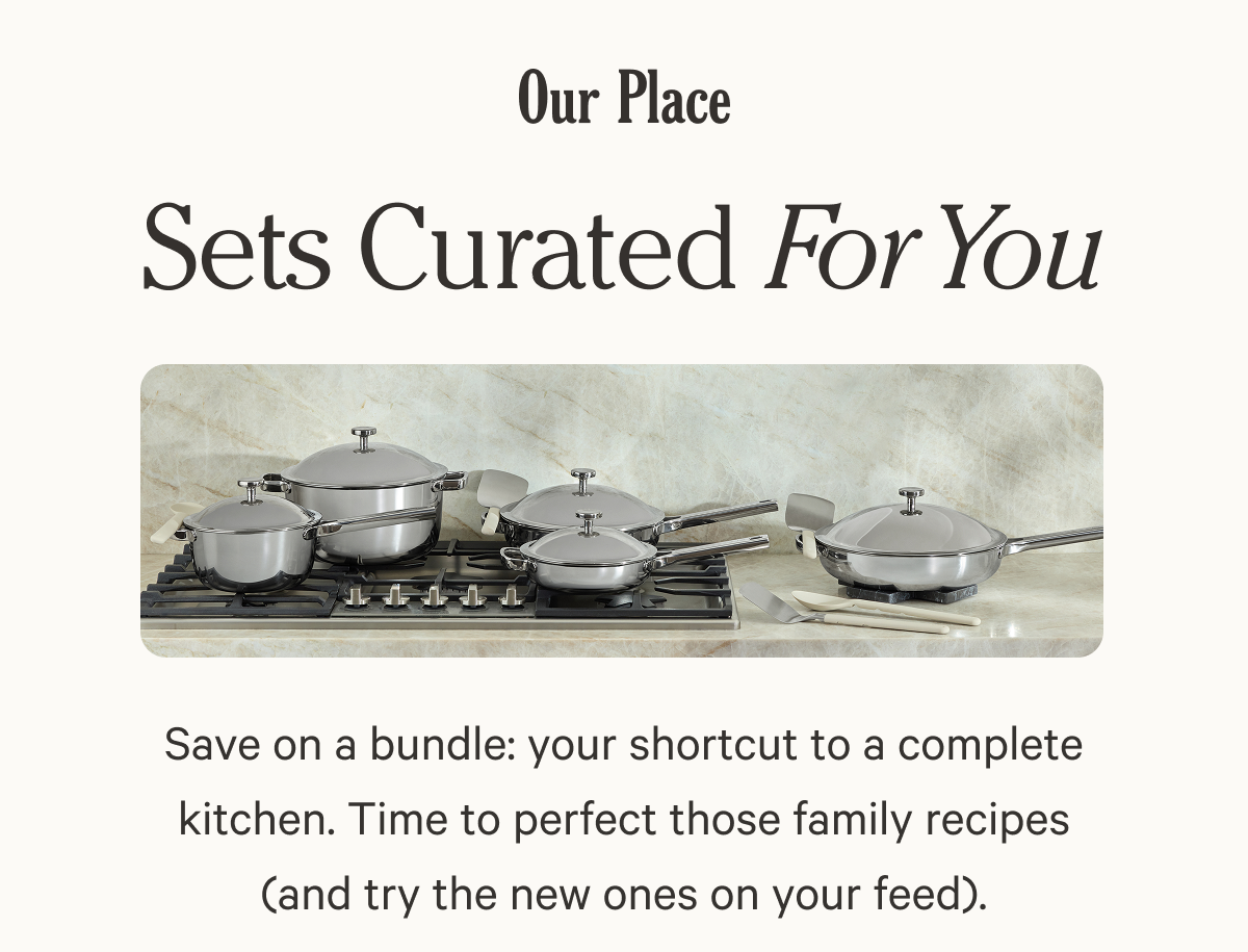 Sets Curated For You: Save on a bundle