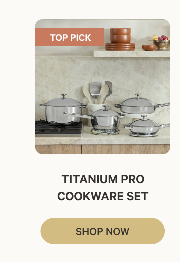Titanium Pro Cookware Set