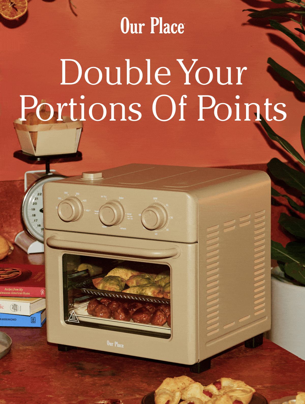 Our Place | Double Your Portions of Points