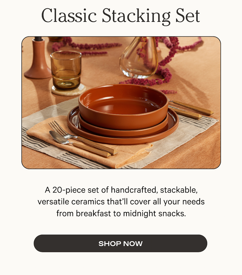 Classic Stacking Set | SHOP NOW