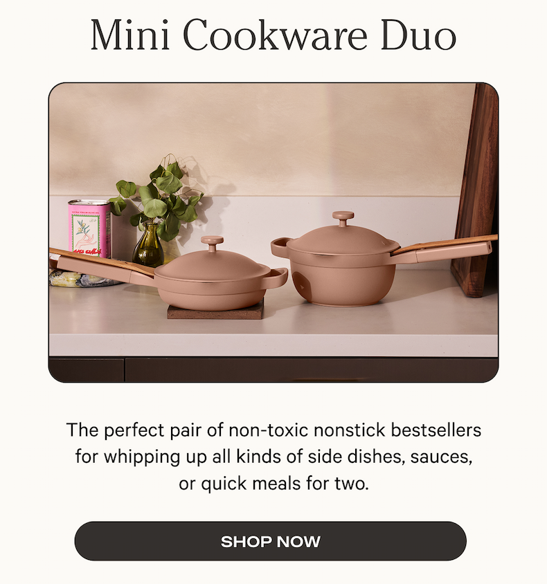Mini Cookware Duo | SHOP NOW