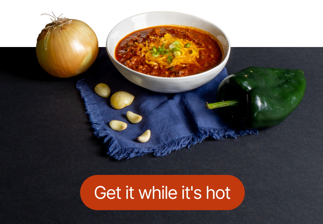 Double Beef Chili is here! Eat To Evolve