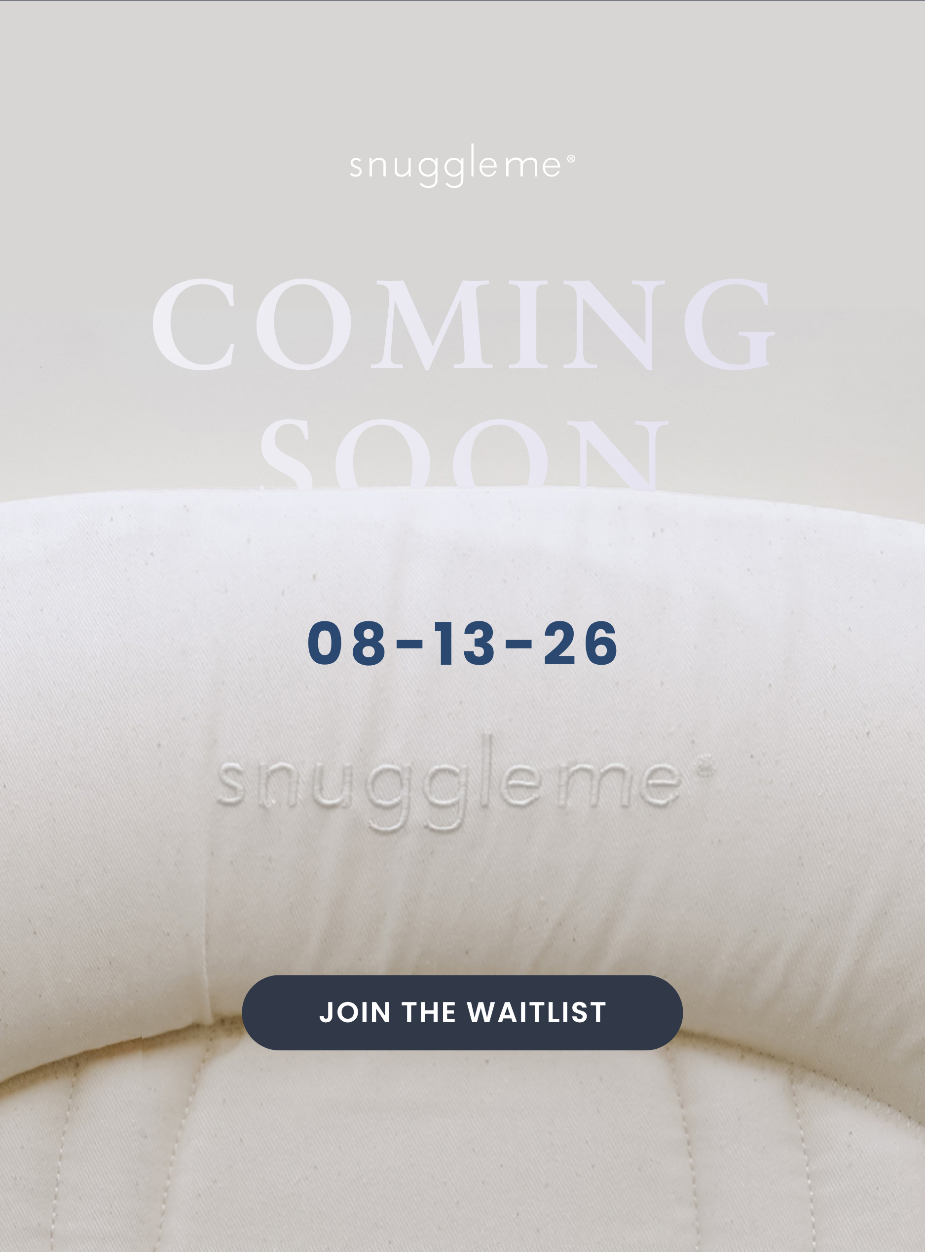 Soft Support / Snuggle on the go