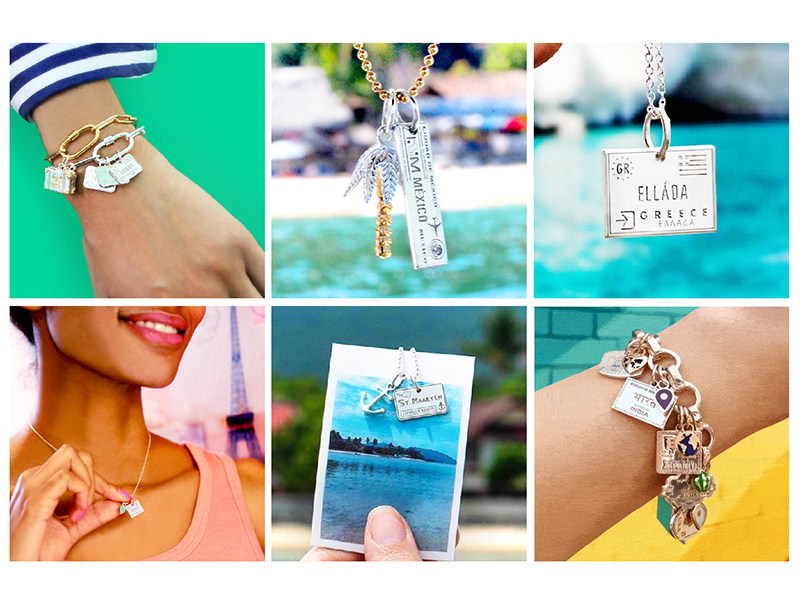 Free Passport Stamp Charm* Jet Set Candy