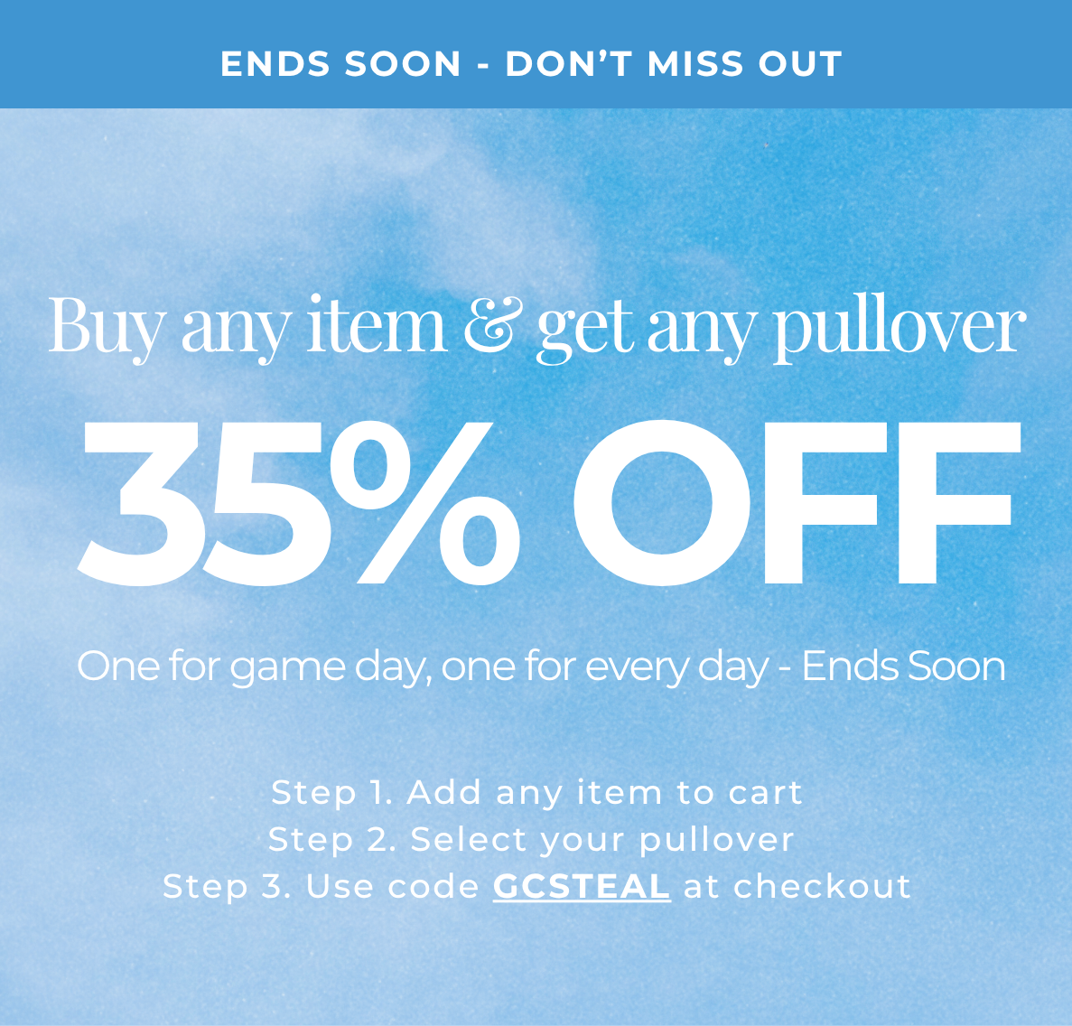 Buy One, Get 35% off 