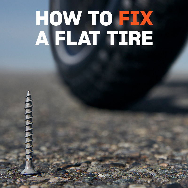 How to Fix a Flat Tire