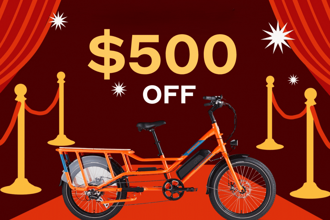  Gear Up And Save Free accessory up to $200 with select ebikes.
