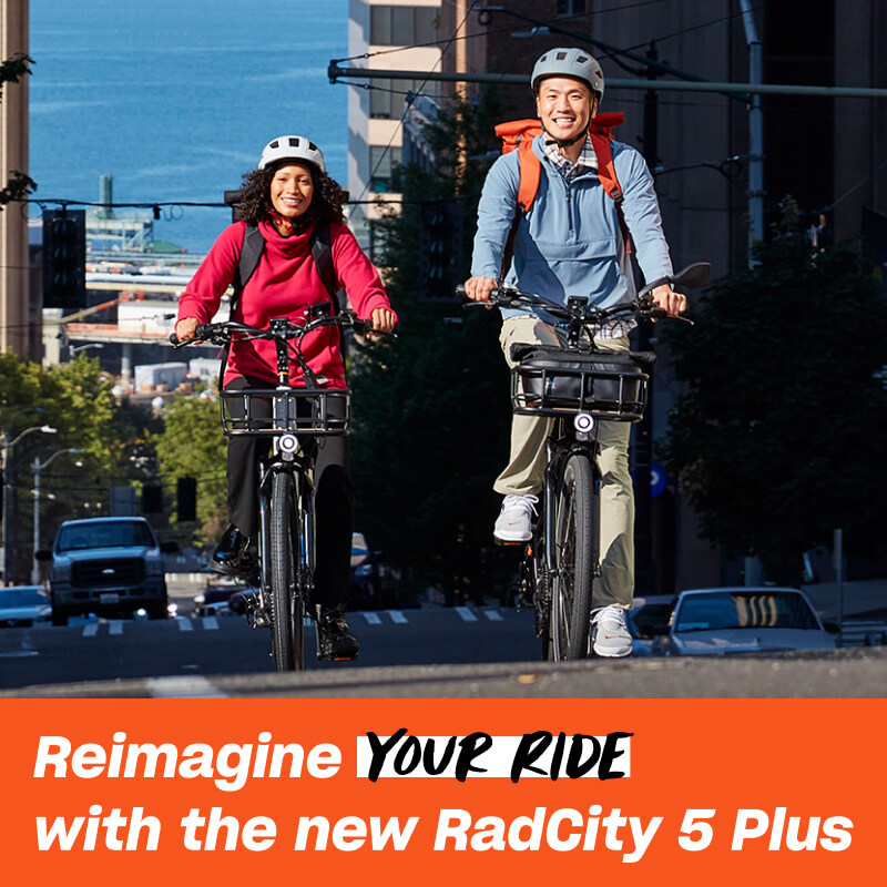 The all-new RadCity 5 Plus Commuter Ebike